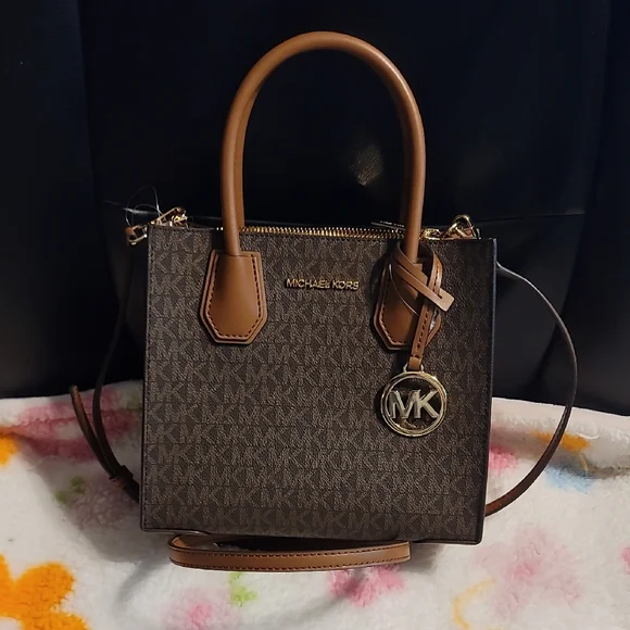 Michael Kors Brown Crossbody Handbag - Picture 1 of 9